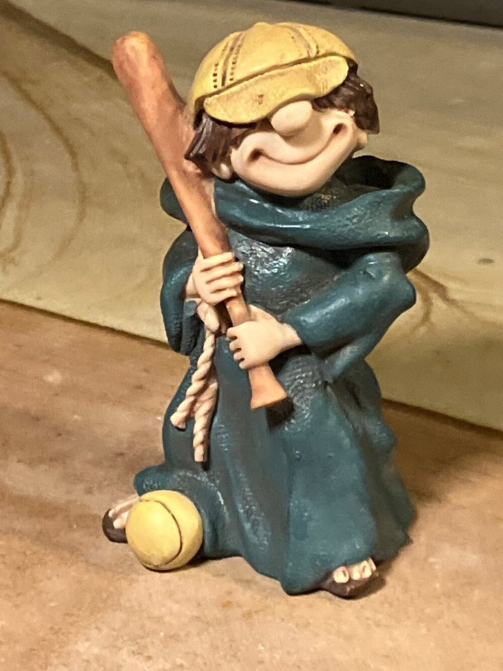 Friar Folk Figurine By Gift Connections Inc. 1998 Collectible Baseball Pleasures